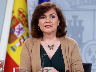 Carmen Calvo, vicepresidenta del Gobierno