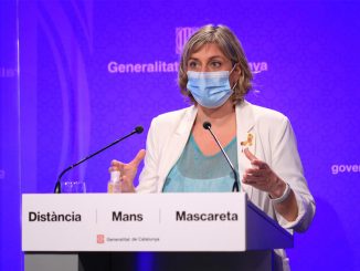 La Generalitat pide a los habitantes de Barcelona que se queden en casa.