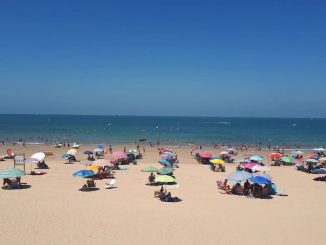 Playa española referente COVID-19