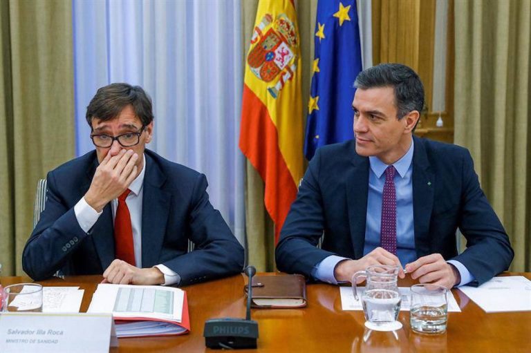 Sánchez, Illa y Simón estrategia rebrotes