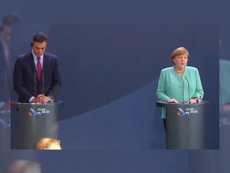 Sánchez discute con Merkel la cuestión del fondo europeo de recuperación.