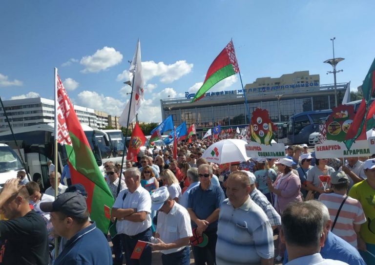 bielorrusia movilizaciones lukashenko