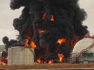 Incendio en Puertollano, localizado en la provincia de Ciudad Real