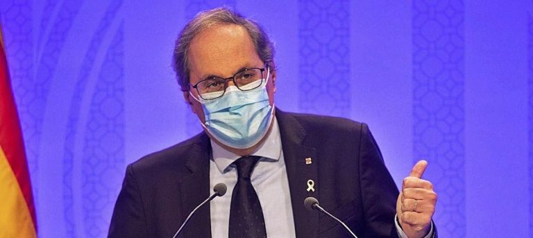 Torra no descarta pedir el estado de alarma