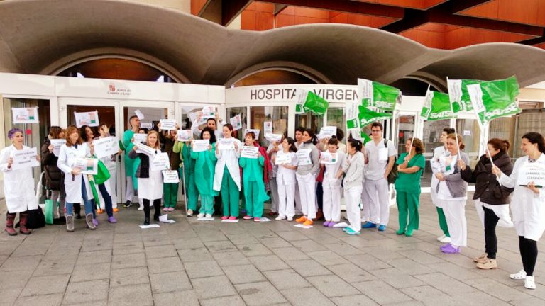 Convocan huelga indefinda de Enfermería Pública