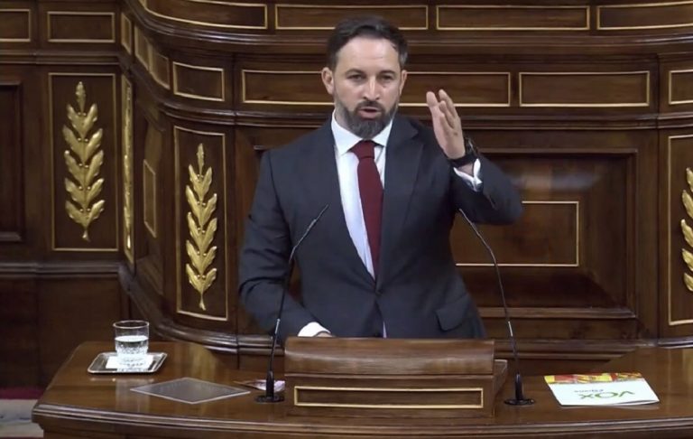 Abascal moción de censura VOX