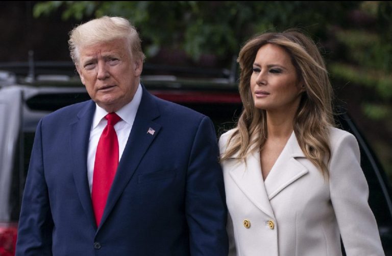 Donald trump y Melania positivo coronavirus