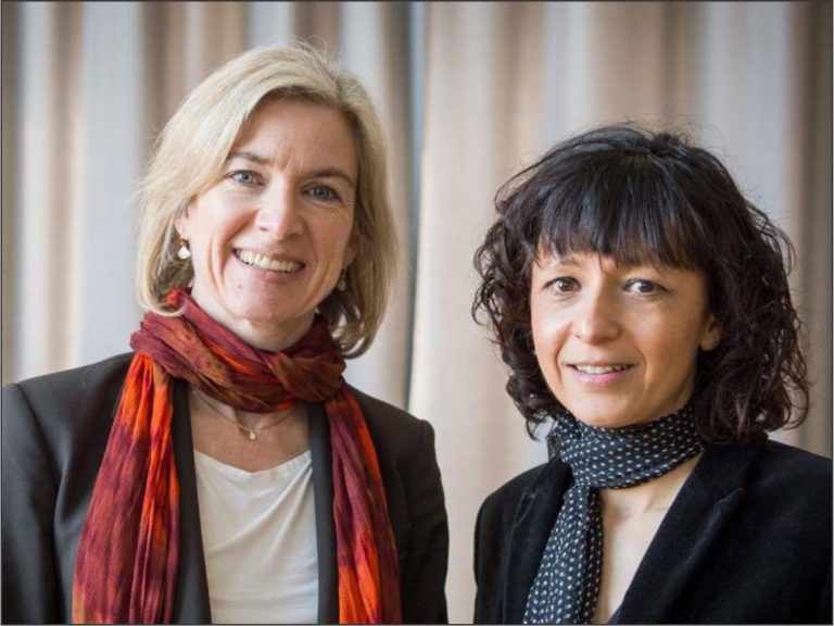 Emmanuelle Charpentier y Jennifer Doudna