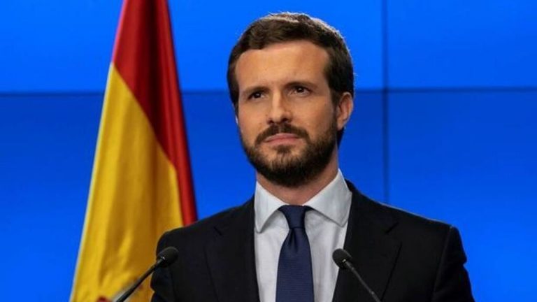 Pablo Casado, líder del PP