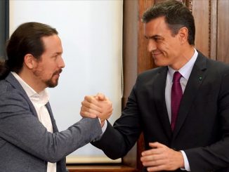 pedro sanchez apoya a iglesias