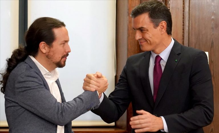 pedro sánchez apoya a iglesias