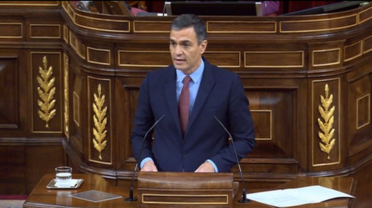 Pedro Sánchez moción censura