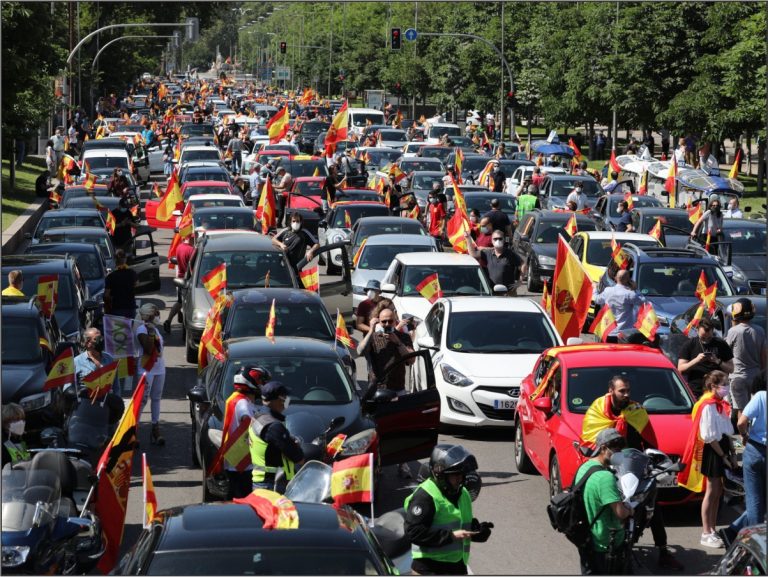 Vox manifestación