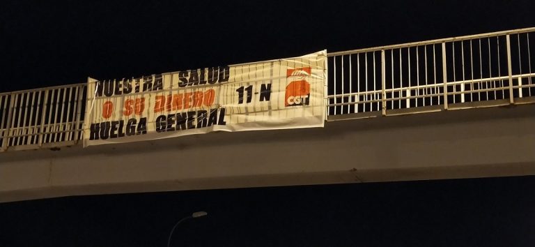 huelga general madrid cgt