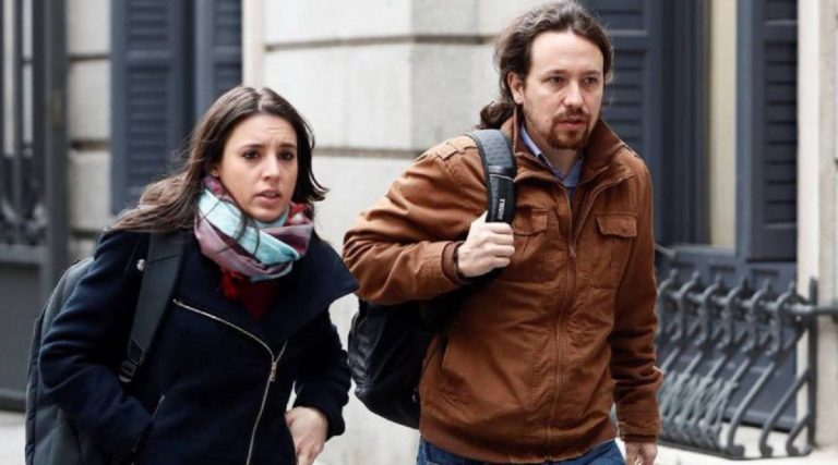 Pablo Iglesias Irene Montero