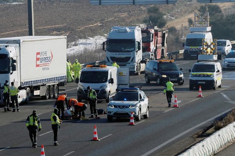 accidente camioneros