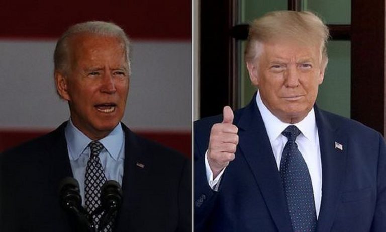 biden y trump