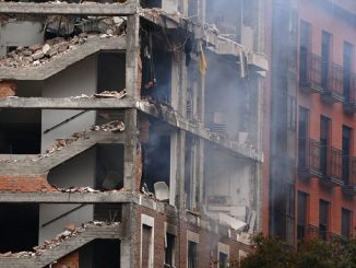 cuatro muertos explosion edificio madrid