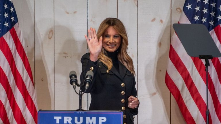 Melania Trump condenó el asalto al capitolio de EEUU