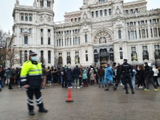 negacionistas madrid sin mascarilla