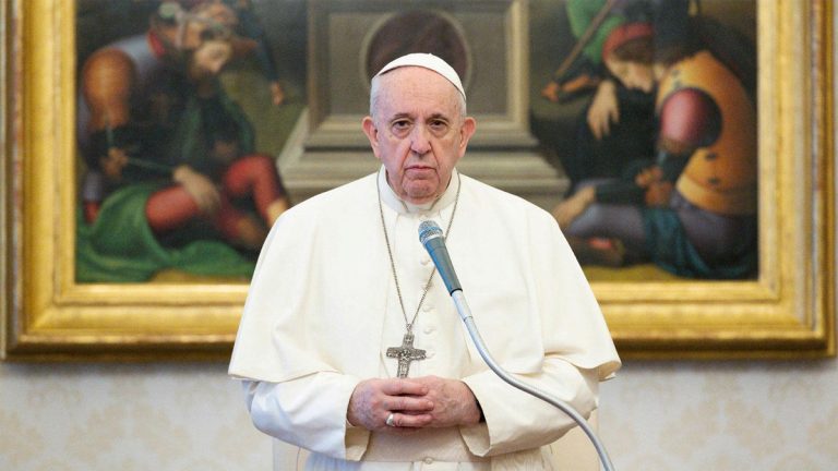 Papa Francisco pereza