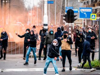 protestas paises bajos toque queda