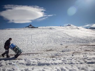 sierra nevada se queda en blanco en un puente clave nos han dejado abandonados