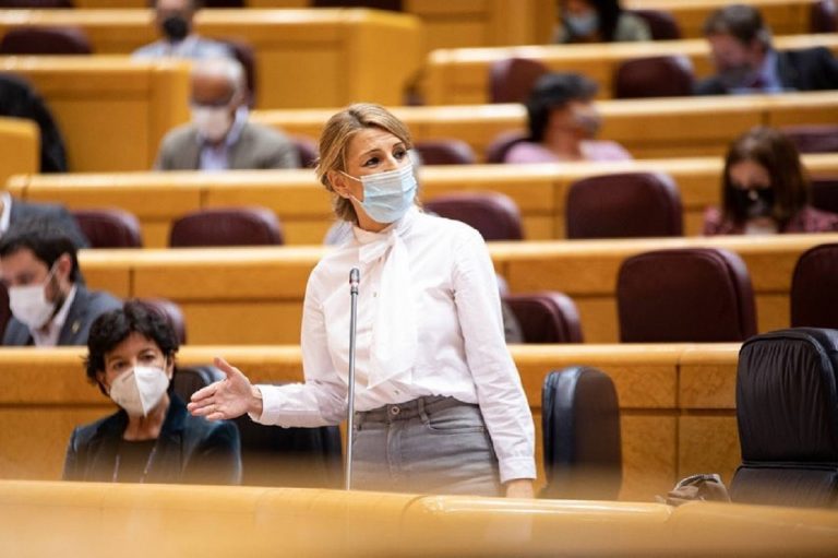 yolanda díaz vicepresidenta familia