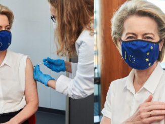 Ursula vor der Leyen se vacuna contra covid