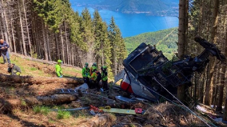 accidente teleférico niño