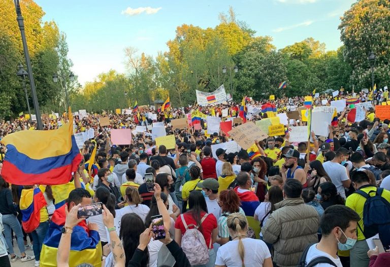 madrid colombianos