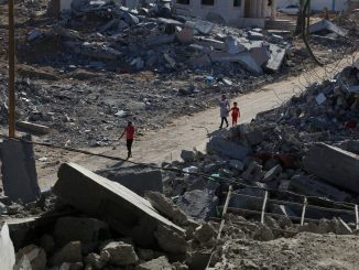 Bombardeo de Israel en Franja de Gaza