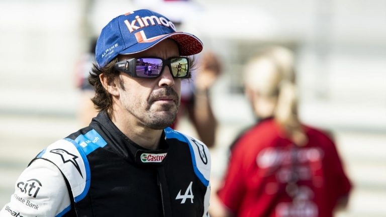 Fernando Alonso-Alpine