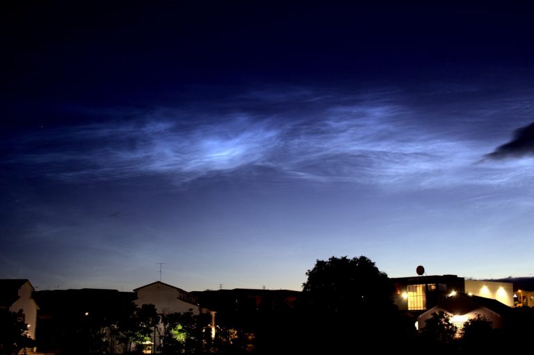 nubes noctilucentes