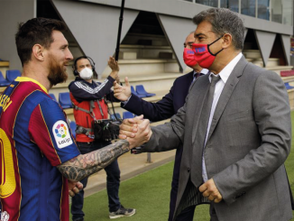 Joan Laporta Lionel Messi