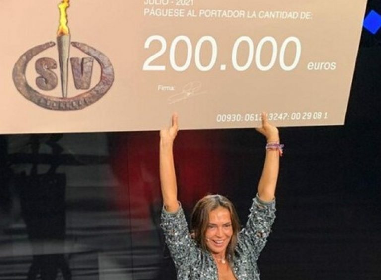 Olga Moreno obtuvo la victoria en las votaciones de 'Supervivientes'