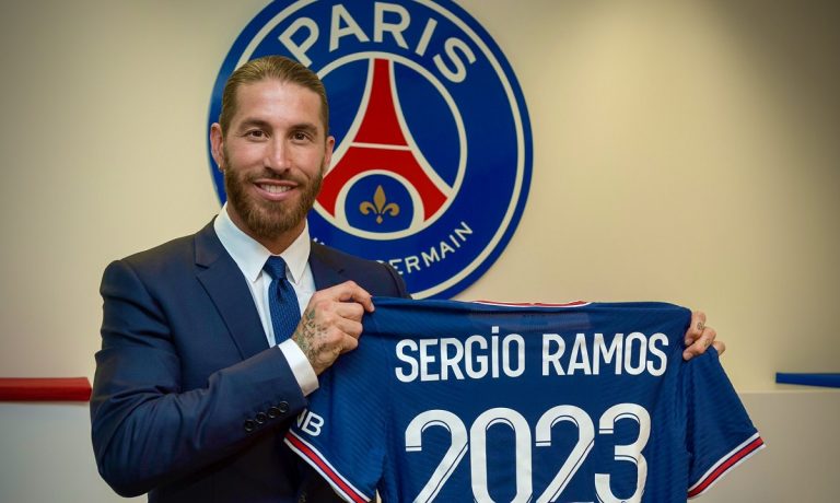 psg sergio ramos