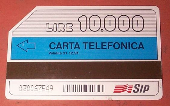 tarjeta telefonica