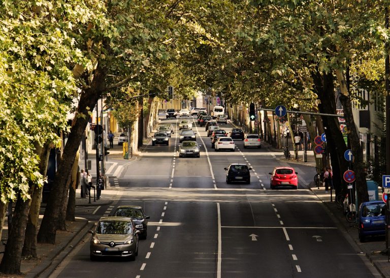 tráfico vehicular