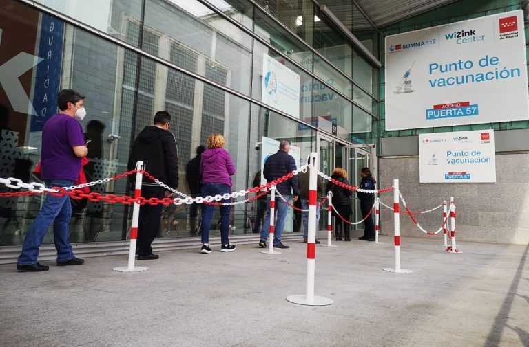 Vacunación de mayores de 16