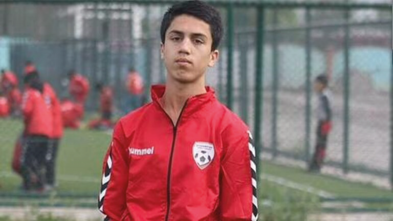 Futbolista afgano muerto