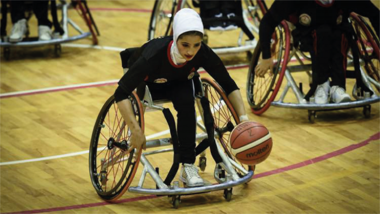 Nilofar Bayat Baloncesto paraolímpico Afganistán