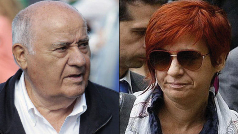 Sandra y Amancio ortega