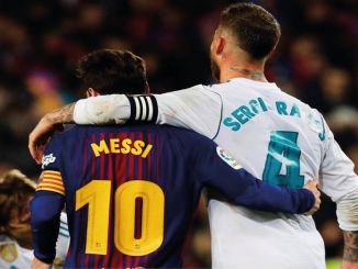 Lionel Messi y Sergio Ramos