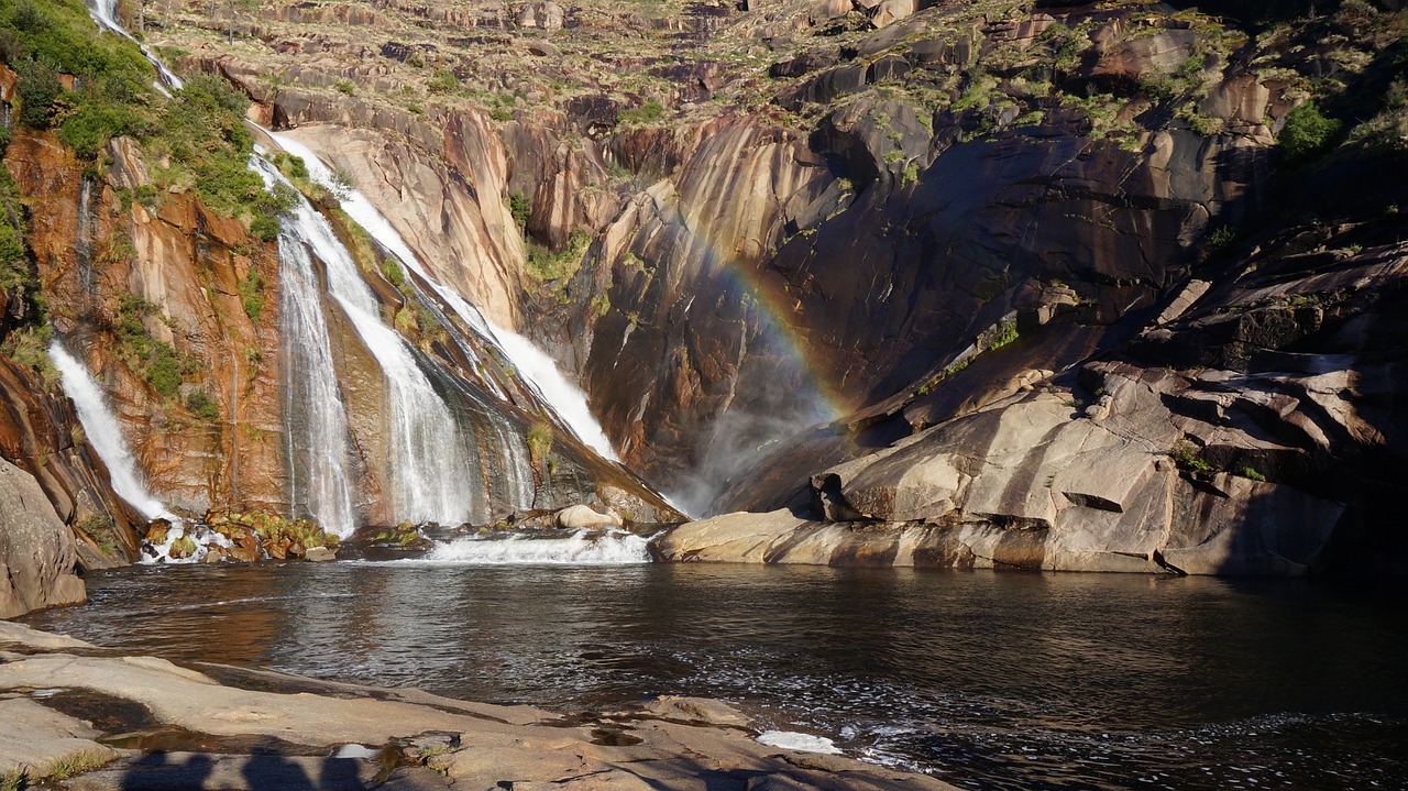 cascada del ezaro en a coruna