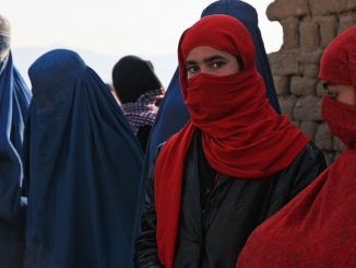Protesta feminista Kabul