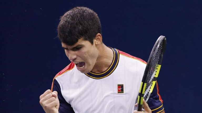 Carlos Alcaraz en el US Open