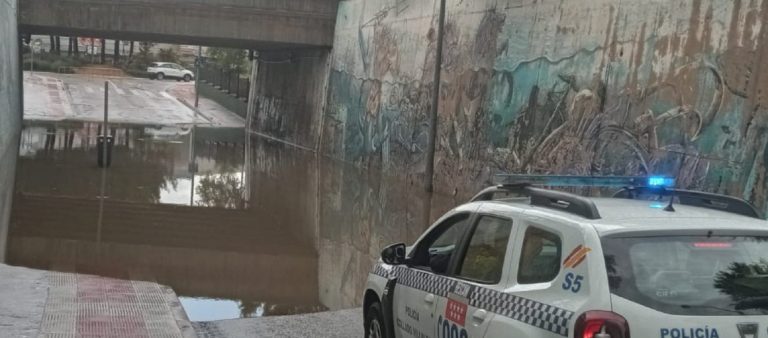 La tormenta deja una dana en Madrid