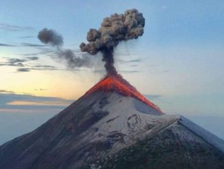 Guatemala, Volcán de Fuego