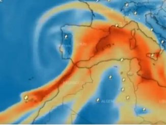 Dióxido de azufre, volcán La Palma